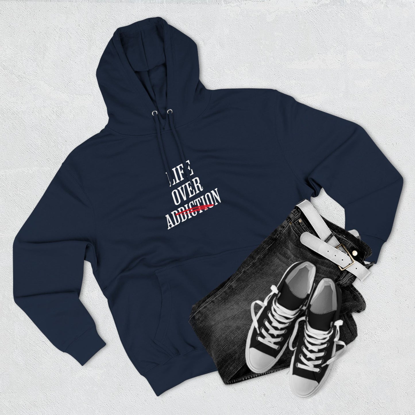 Life Over Addiction Hoodie