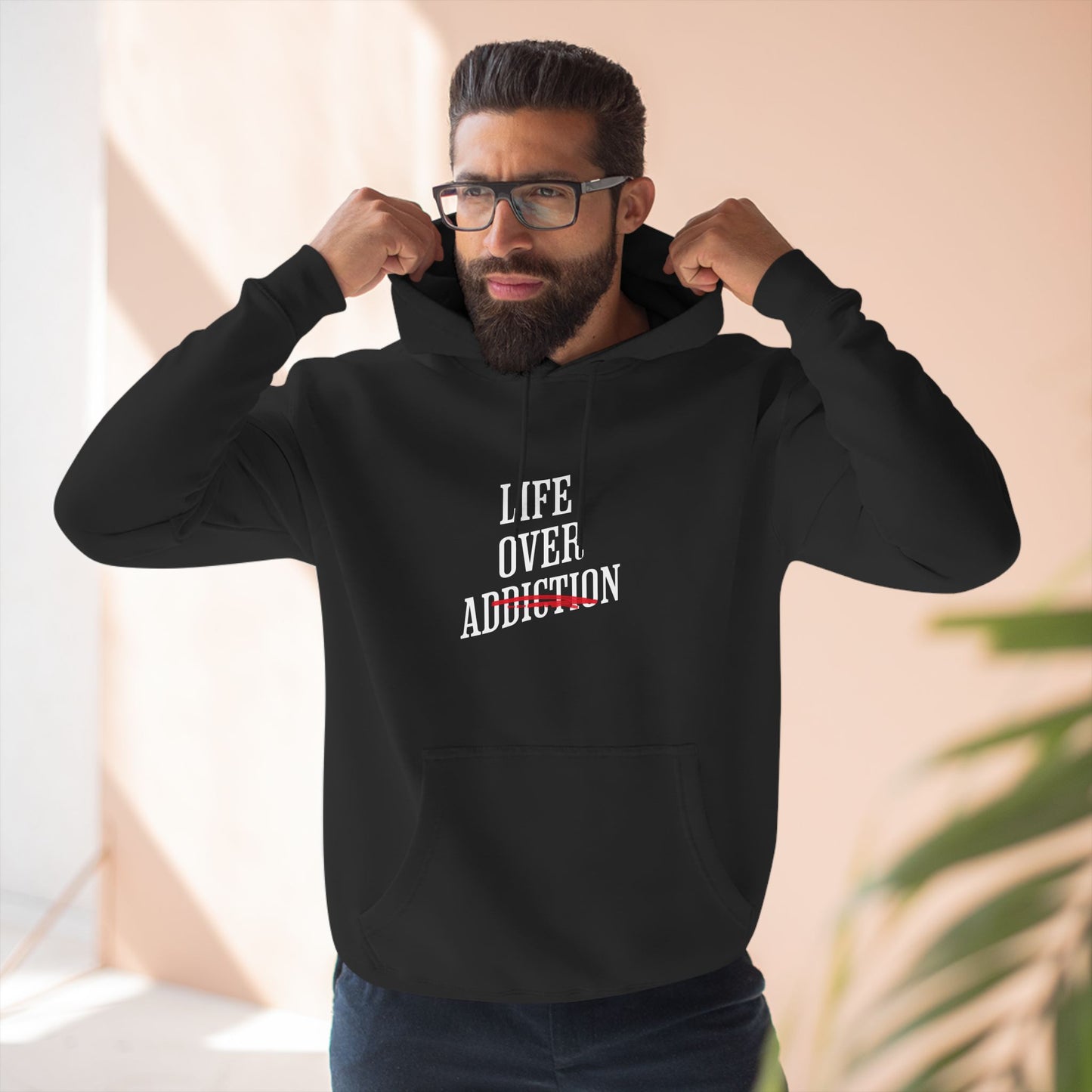 Life Over Addiction Hoodie